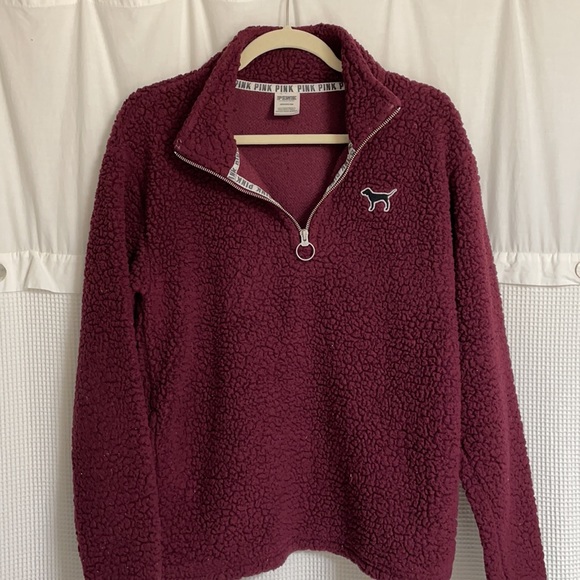 PINK Quarter Zip sweater - Picture 2 of 4